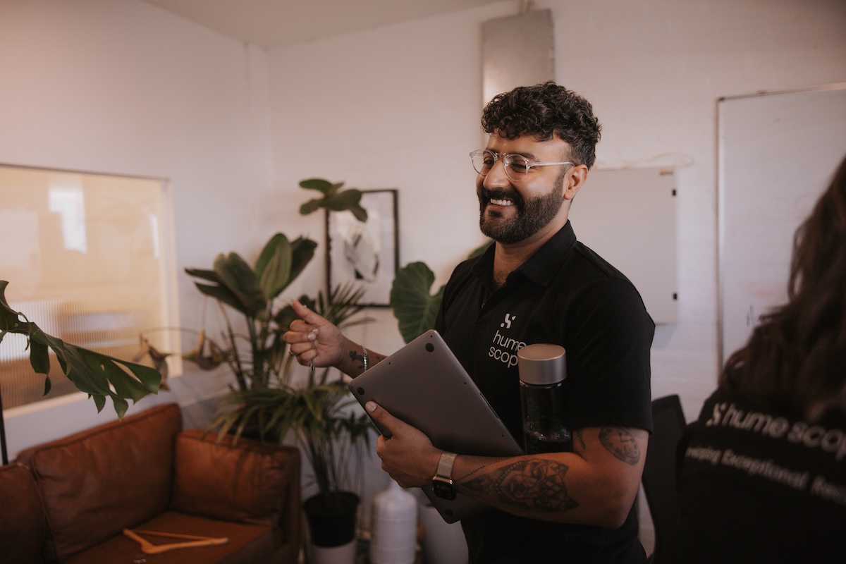 Ez Khan, Managing Director of Hume Scope